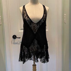 Free People lace top